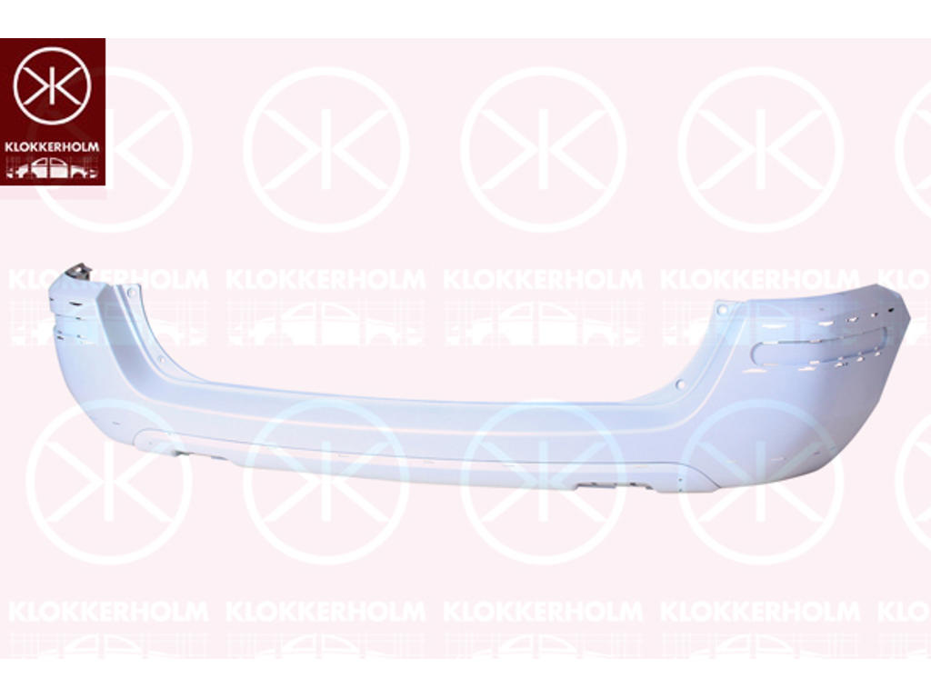 Bumper, w/primer, Rear