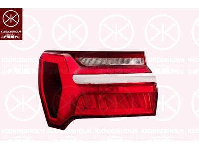 Baglygte, højre, ydre del, LED, ULO