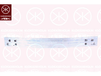 Support, bumper, Aluminium, Front