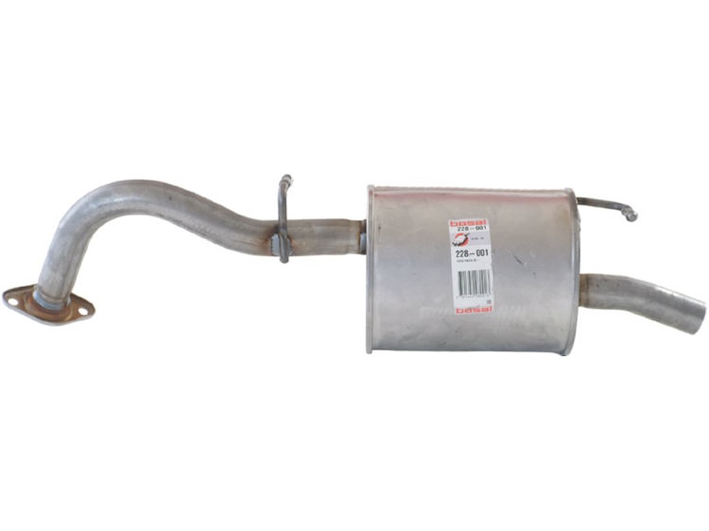 Rear Muffler, See accessories list for additionally required parts:  