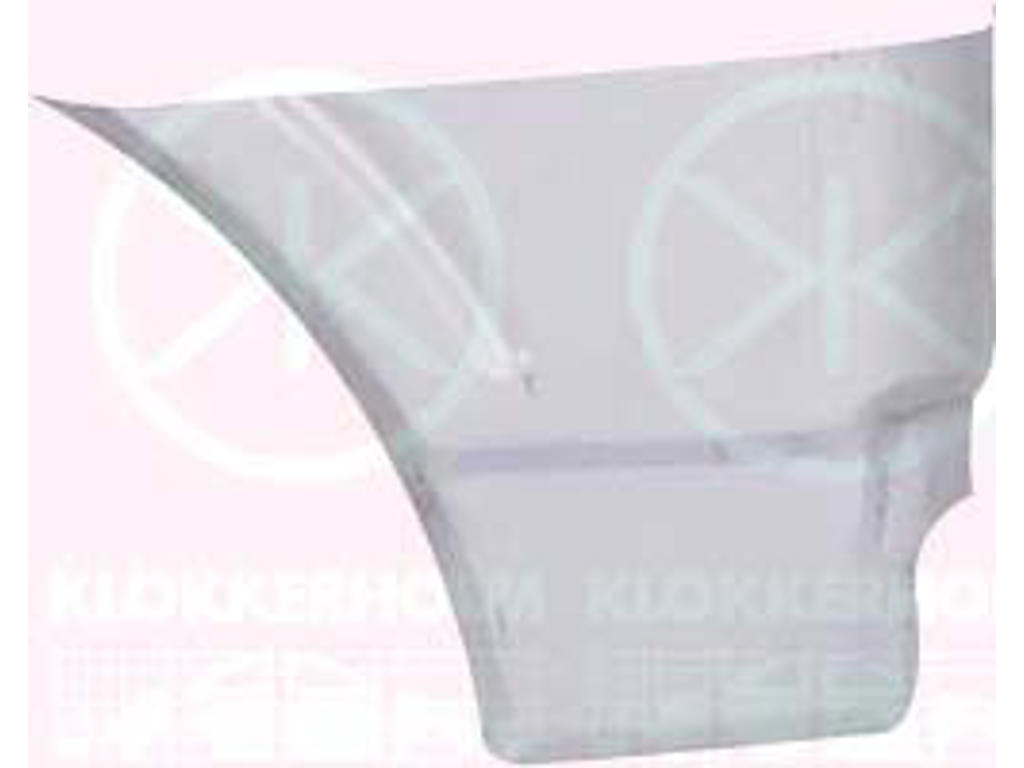Zijwand, Hoekplaat, Reparatiepaneel, Links achter