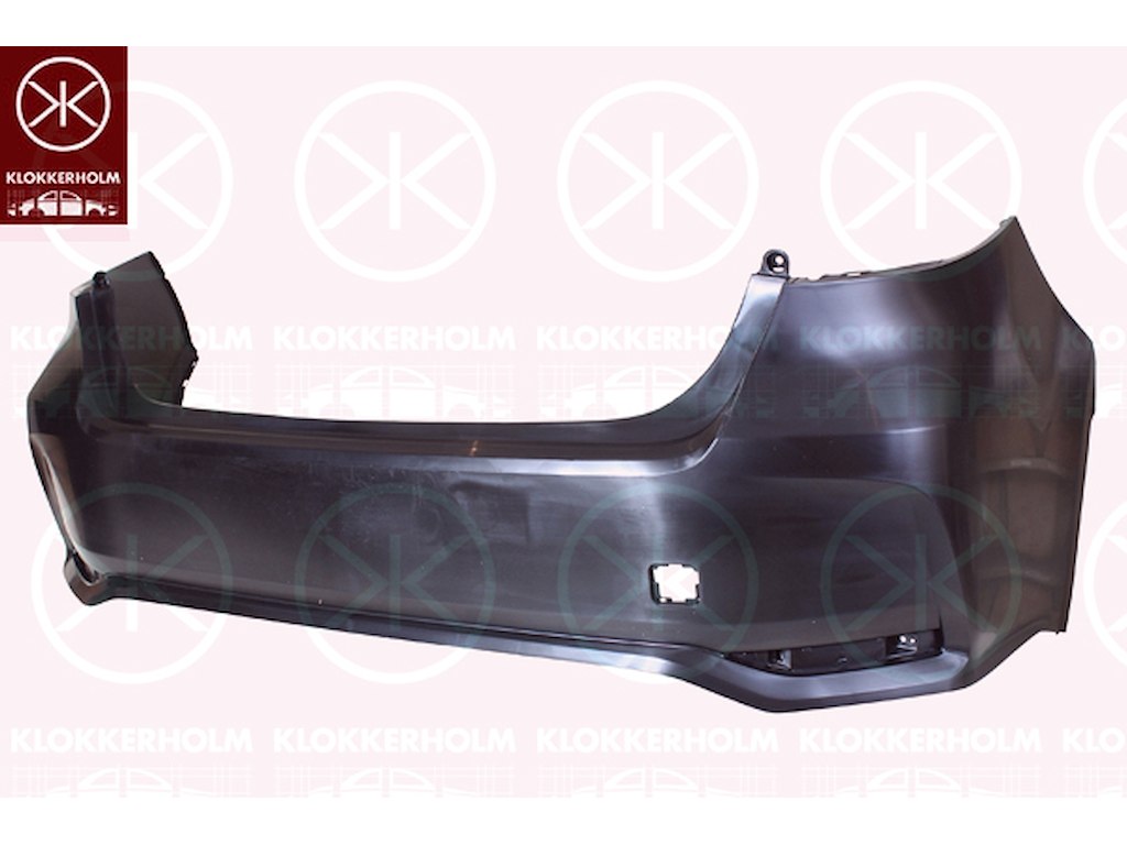 Bumper, Rear, Smooth