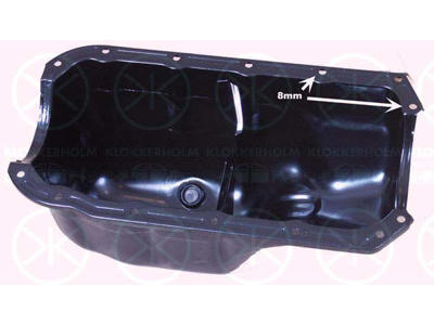 Oil Sump, Bolt Head Diameter [mm]: 6, Number of bores: 14