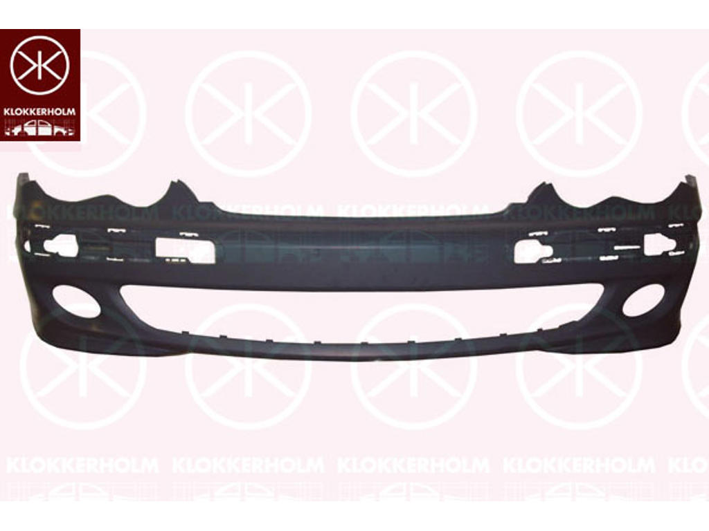 Bumper, w/primer, Front