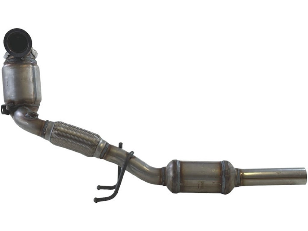 Catalytic Converter, with mounting parts, Euro 5, Emission Standard: Euro 6