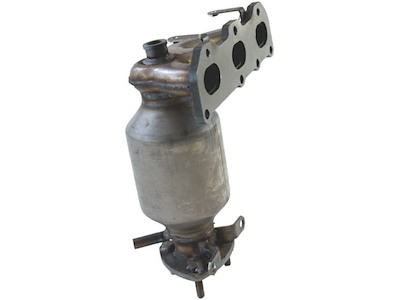 Catalytic Converter, with mounting parts, Euro 5