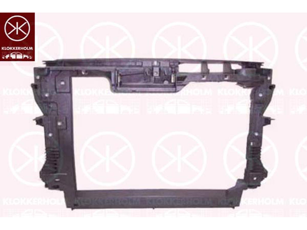 Frontpanel, plastik, Kompletdel