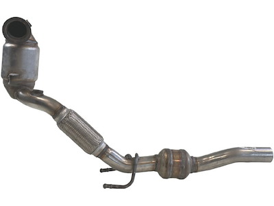 Catalytic Converter, with mounting parts, Emission Standard: Euro 6