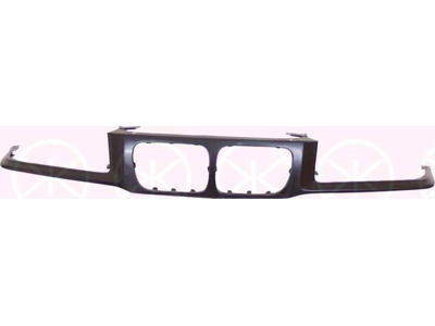 Frame, radiator grille, Metal, without hole(s) for washer nozzle