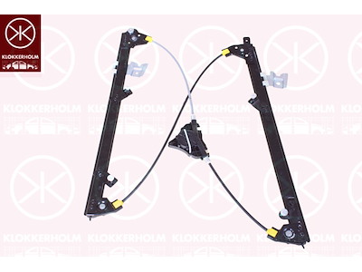 Window Regulator, without electric motor, Electric, Left Front