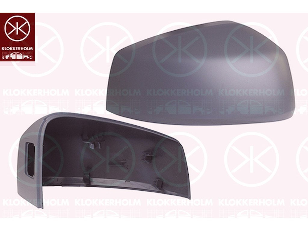 korpusas, išorinis veidrodelis, transporto priemonems su pažangiaja vairavimo pagalbos sist., dešine, gruntuotas