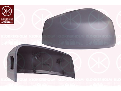 Housing, exterior mirror, w/primer, for vehicles with drive assistance system, Right