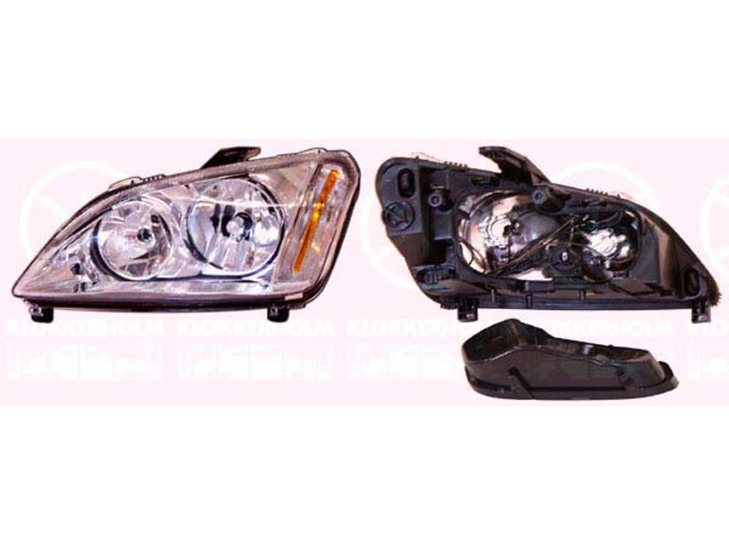 Headlight, H7/H1, without motor for headlamp levelling, Right, Illuminance [lx]: 20