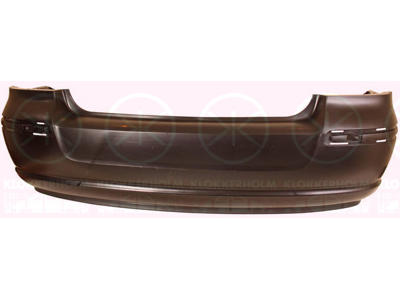 Bumper, Rear, black