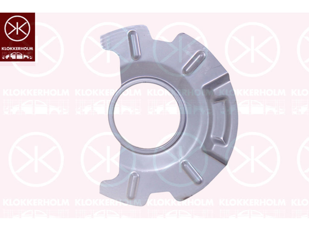 Splash Guard, brake disc, Front Axle