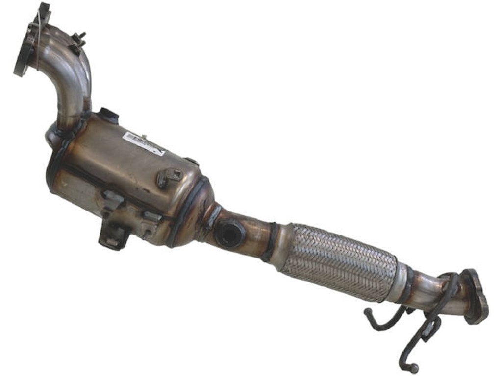 Catalytic Converter, with mounting parts, Euro 5