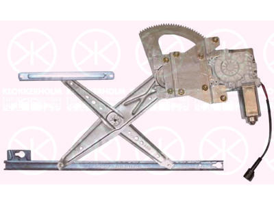 Window Regulator, 4-dr, with electric motor, Electric, Left Front