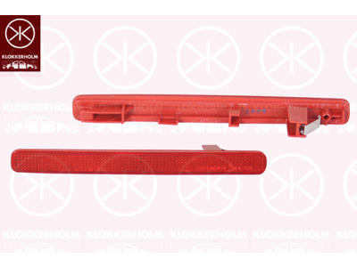 Reflector, red, Left Rear