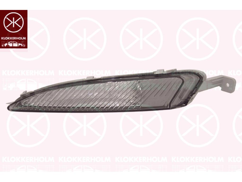 Direction Indicator, without bulb holder, Left Front