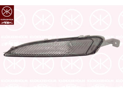 Direction Indicator, without bulb holder, Left Front