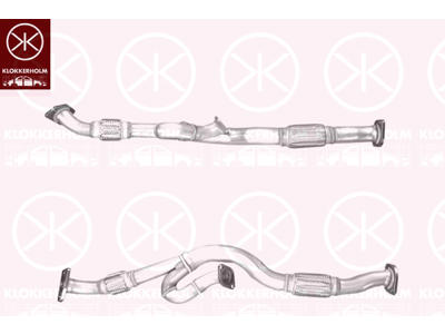 Exhaust Pipe, Front, Front Section