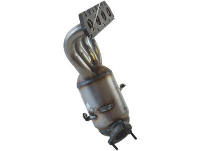 Catalytic Converter, with mounting parts, Euro 4
