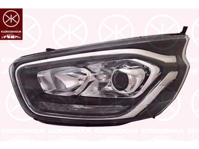 Fofényszóró, bal, H7/H1, nappali fénnyel (LED), Riasztó nélkül, LWR állítómotorral
