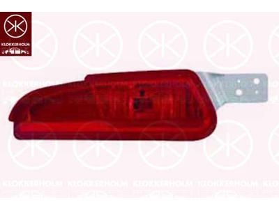 Rear Fog Light, without bulb holder, Left