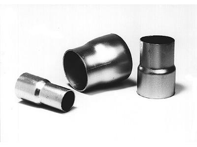 Röranslutning, avgassystem, Längd [mm]: 80, Rörkoppling: svetshylsa, Innerdiameter [mm]: 28, Ytterdiameter [mm]: 25