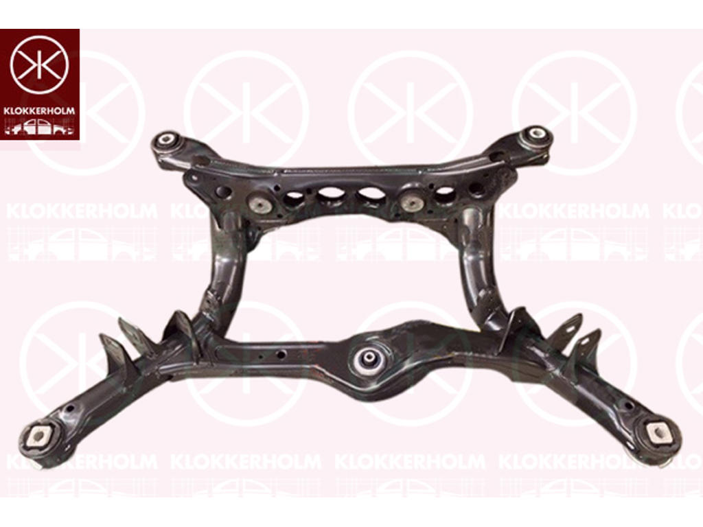 Axle Beam, with bush, Vehicle Equipment: for veh. with all-wheel drive & variable torque distribution, Rear Axle