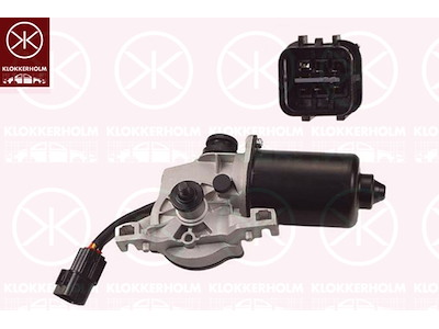 Wiper Motor, Front, Number of pins: 5, Voltage [V]: 12