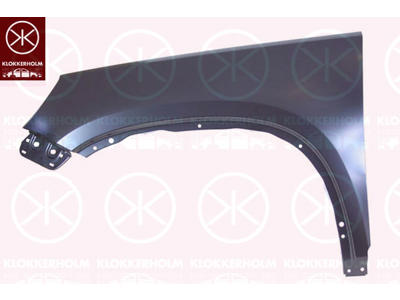 Wing, Left Front, without hole for direction indicator