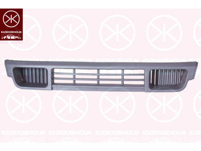 Ventilation Grille, bumper, Front, dark grey
