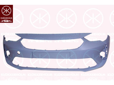 Bumper, w/primer, Front, Trim Level: GS LINE