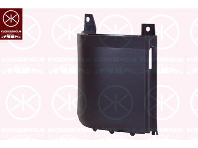 Bumper, Left Rear, dark grey
