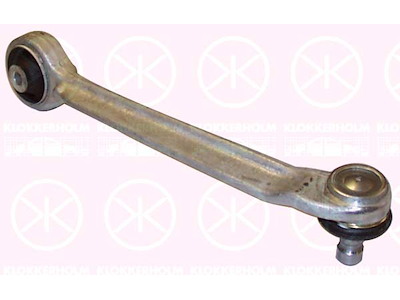 Control/Trailing Arm, wheel suspension, Front Axle Right, Aluminium, Front Section, Upper section, Control Arm