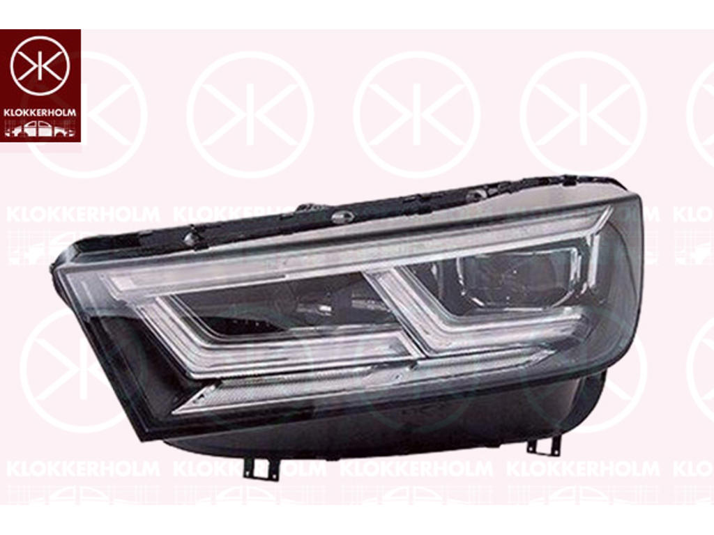 Headlight, Right, Light Design: Matrix, LED, with indicator (LED), Light Function: with dynamic indicator light, AL