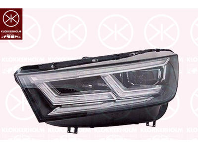 Headlight, Left, Light Design: Matrix, LED, with indicator (LED), Light Function: with dynamic indicator light, AL