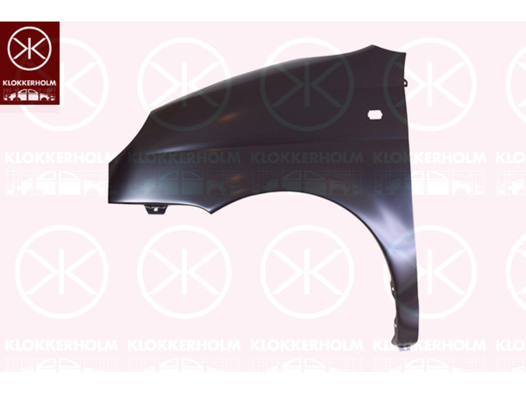 Wing, Right Front, with hole for direction indicator