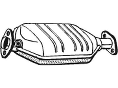 Catalytic Converter, with mounting parts, Emission Standard: Euro 1, Emission Standard: Euro 2