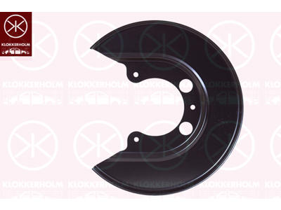 Bromssköld, 4WD, Bakaxel, för bromsskivediameter [mm]: 256