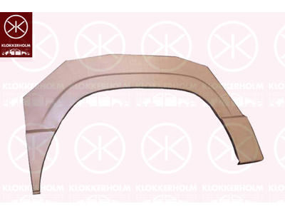 Quarter Panel, Left, Wheel Arch Border, Repair Panel