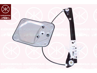 Window Regulator, 4-dr, OE-type, without electric motor, Electric, Left Rear