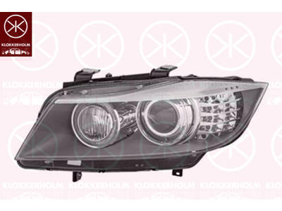 Forlygte, højre, Lysstyrke [lx]: 20, Bi-Xenon, med kurvelys, med kørelys, uden styreenhed til Xenon, med indstillingsmotor for LWR, D1S/H3, H8, ZKW