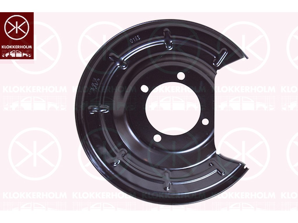 Splash Guard, brake disc, Rear Axle Right, for brake disc diameter [mm]: 268