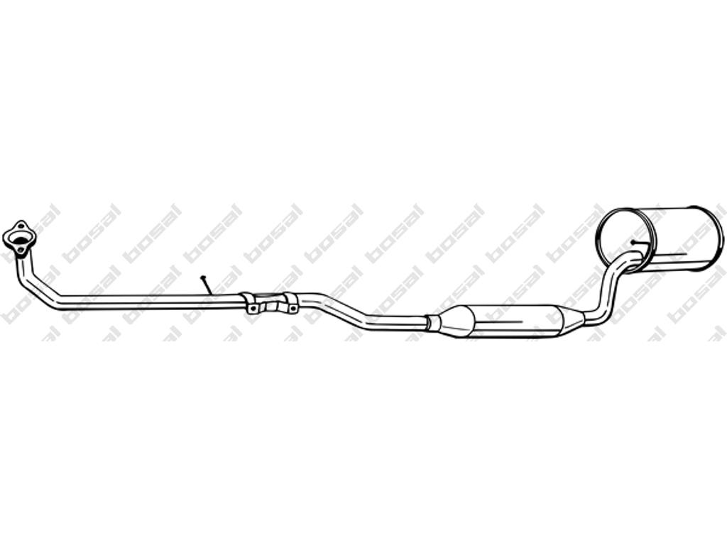 Centre Muffler