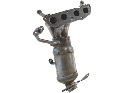 Catalytic Converter, with mounting parts, Euro 4, Euro 5