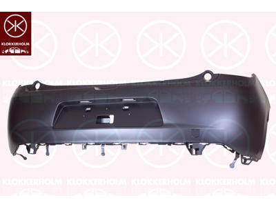 Bumper, w/primer, Rear