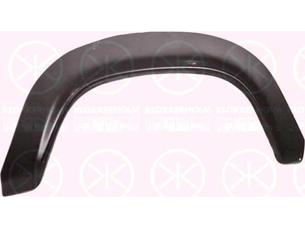 Quarter Panel, Wheel Arch Border, Repair Panel, Left Rear, Outer section