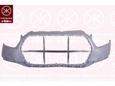 Bumper, w/primer, Front, Upper section